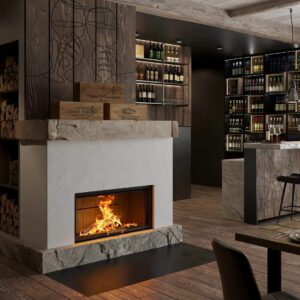 Kaminski vložek na drva Varia Bh