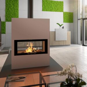 Kaminski vložek na drva Varia A-FDh H₂O