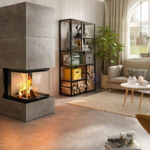 Kaminski vložek na drva Arte U-50h-4S