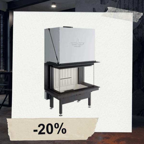 ODPRODAJA KAMINSKEGA VLOŽKA Premium A-3RL-80h – SPARTHERM